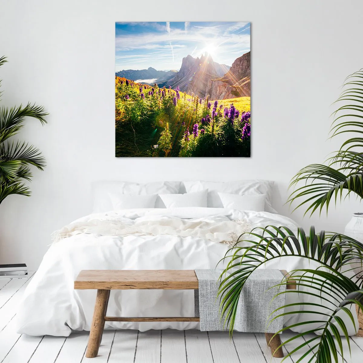 Cuadro sobre lienzo - Impresión de Imagen - La vida secreta de las hierbas - 70x70 cm