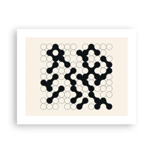 Póster - Juego chino - una variación - 50x40 cm