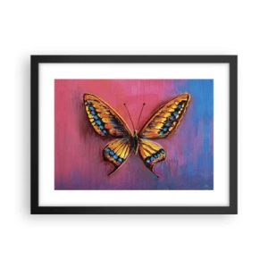 Póster en marco negro - Una joya de la naturaleza - 40x30 cm