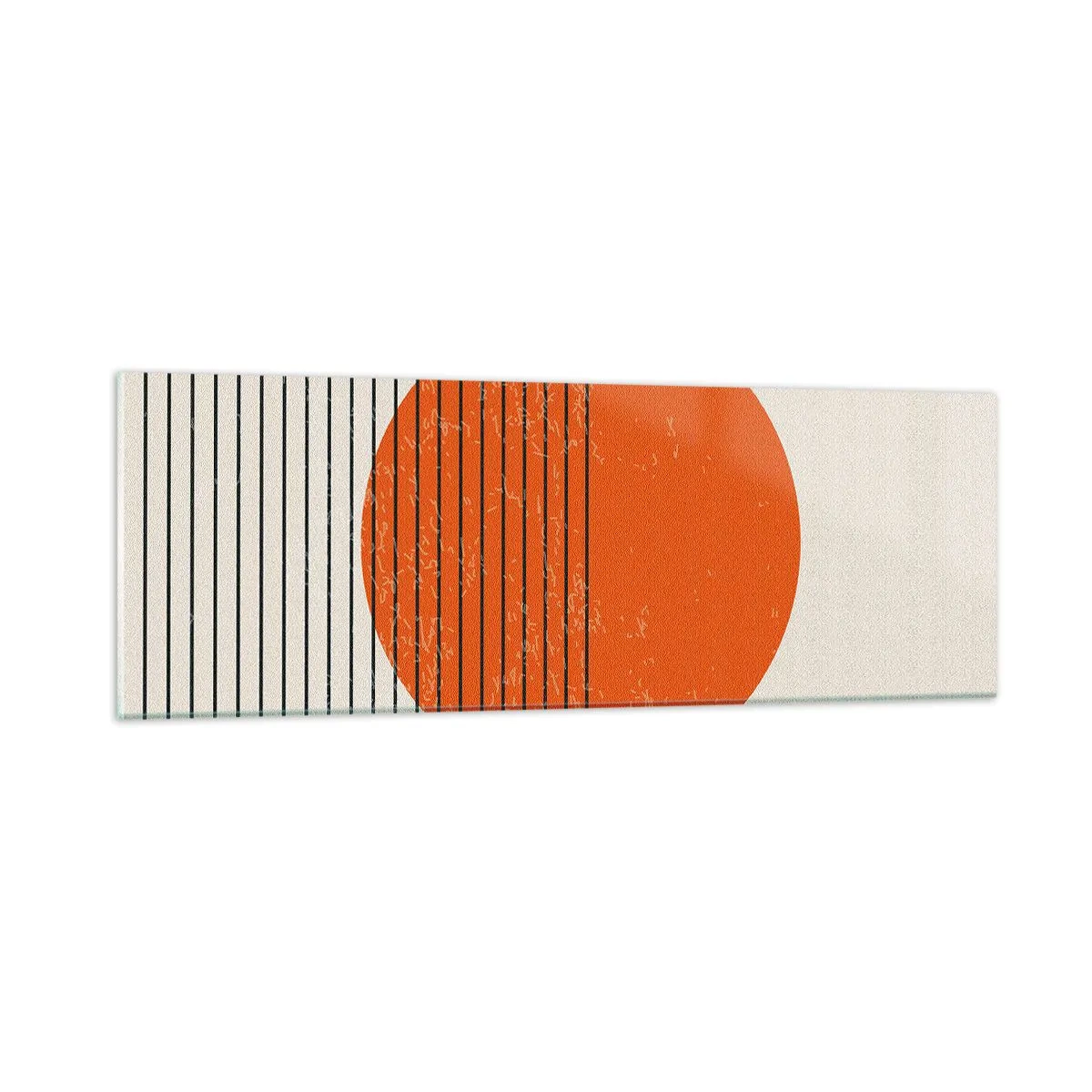 Cuadro sobre vidrio - Impresiones sobre Vidrio - Siempre el sol - 90x30 cm