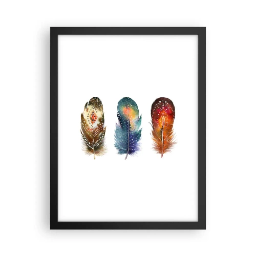 Póster en marco negro - Rituales, ceremonias, secretos - 30x40 cm