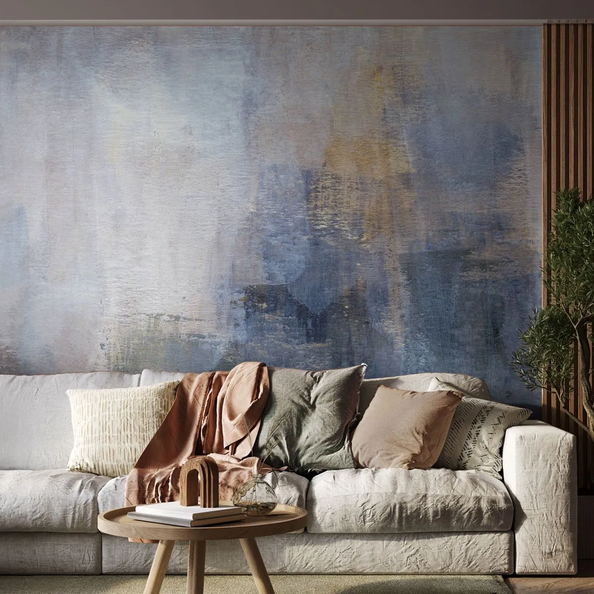 Fotomural Premium Canvas - Tonos de color - Abstracción, Pedazo, Cuadro - 250x175 cm