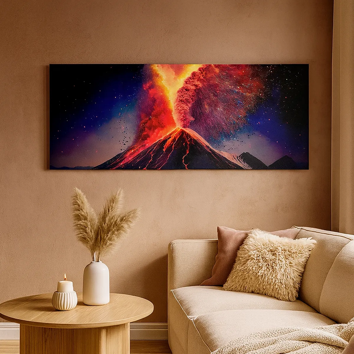 Cuadro sobre lienzo - Impresión de Imagen - Belleza y horror - 30x30 cm