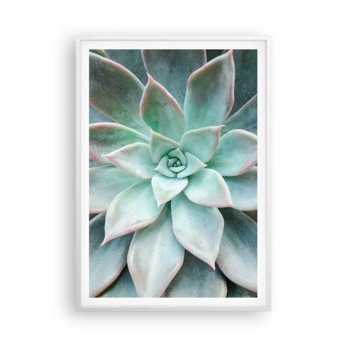 Póster en marco blanco - El corazón del desierto - 70x100 cm