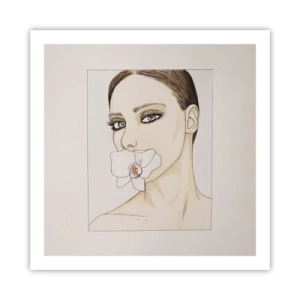 Póster - Elegancia y belleza - 60x60 cm