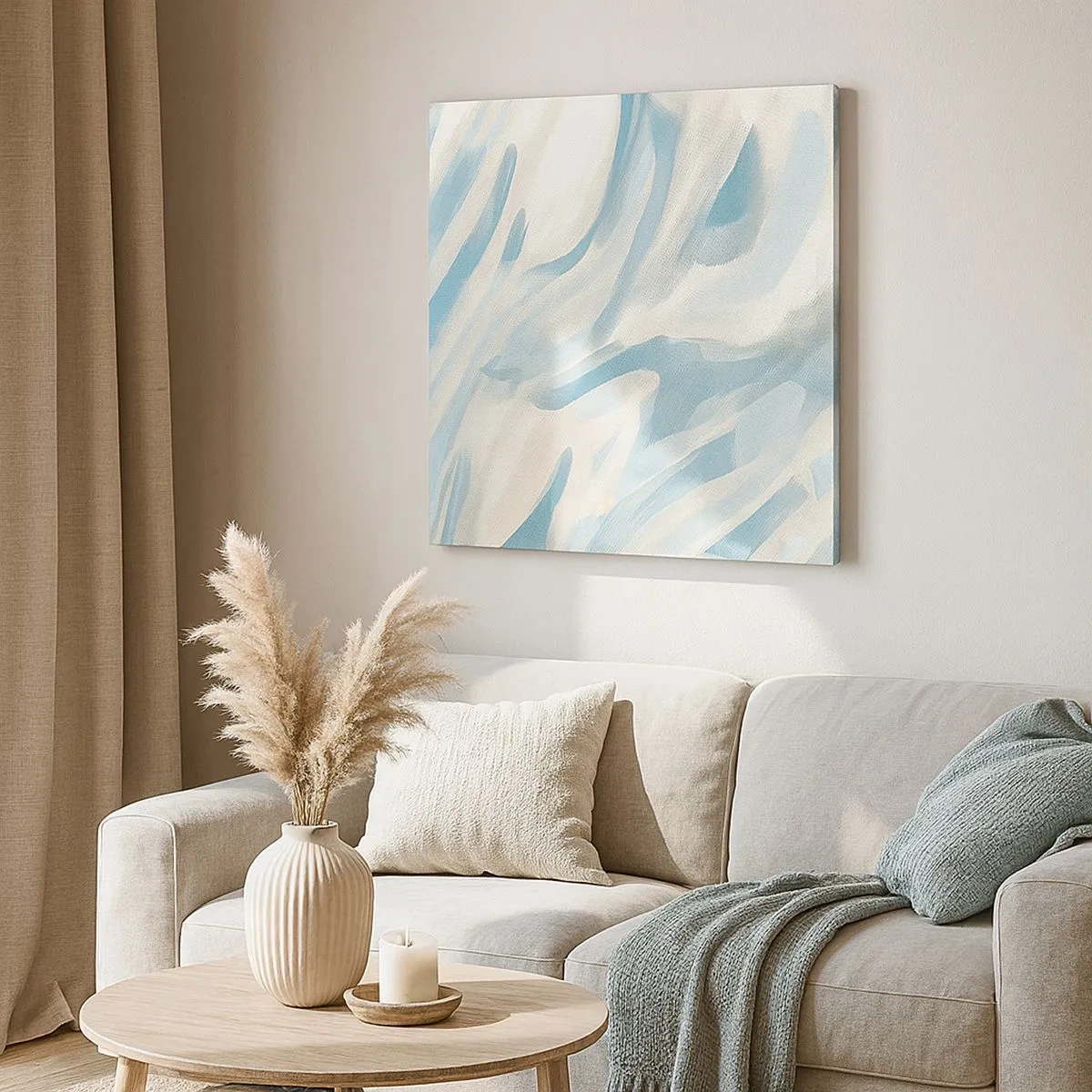 Cuadro sobre lienzo - Impresión de Imagen - Brisas primaverales - 30x30 cm