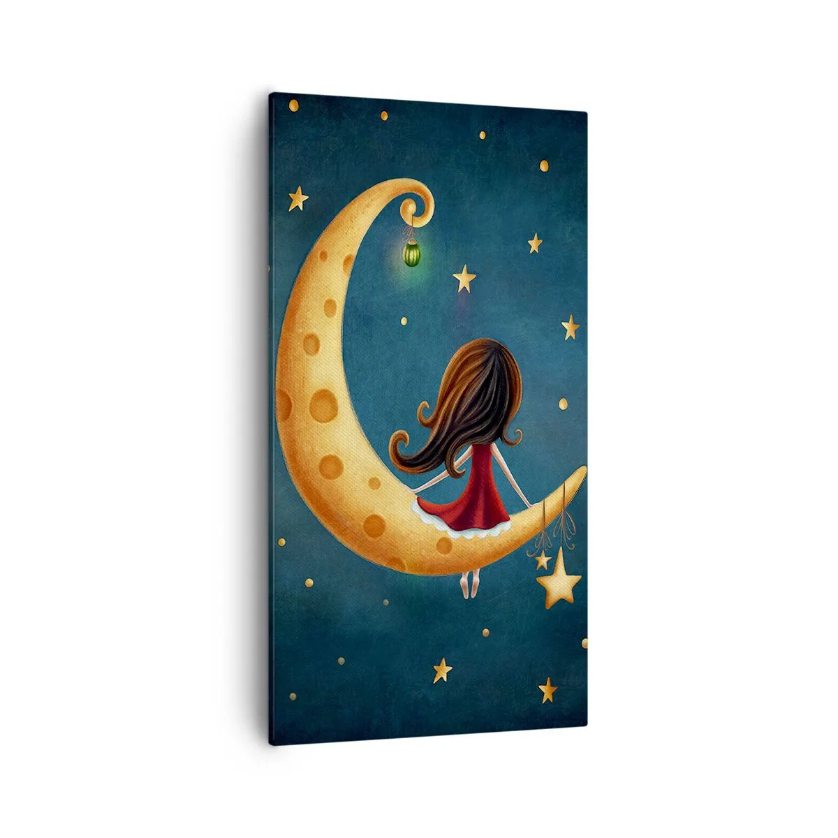 Cuadro sobre lienzo - Impresión de Imagen - Érase una vez... - 55x100 cm