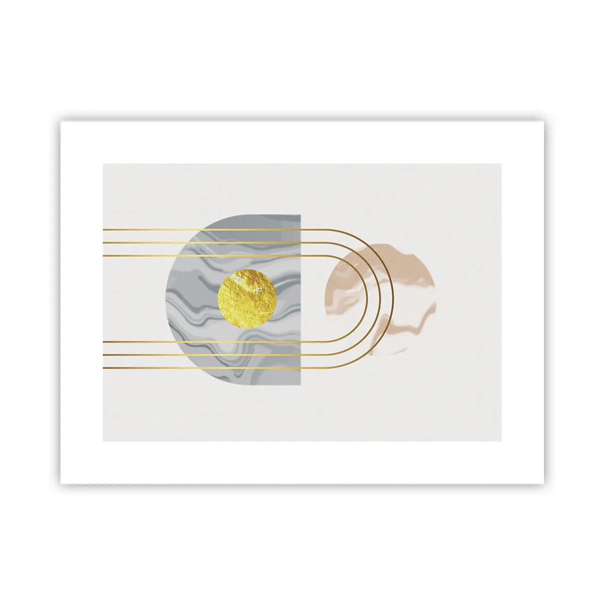 Póster - Brillo y resplandor - 40x30 cm