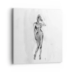 Cuadro sobre lienzo - Impresión de Imagen - Un estudio sobre el ideal de feminidad - 30x30 cm