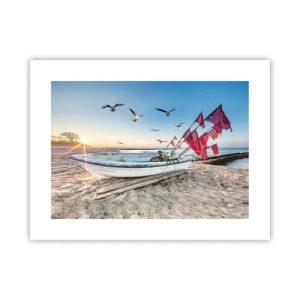 Póster - Un merecido descanso - 40x30 cm