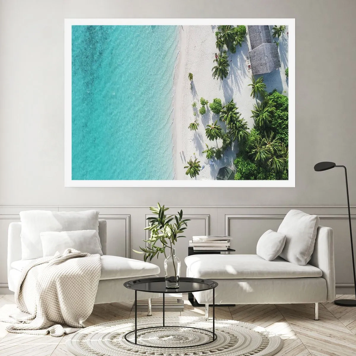 Póster - Vacaciones en el paraíso - 50x40 cm