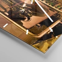 Esfera sin numeración, con rayas