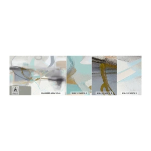 Muestra De Fotomural Standard Eco - Abstracción brumosa - Abstracción, Pedazo, Brillante - 100x30 cm