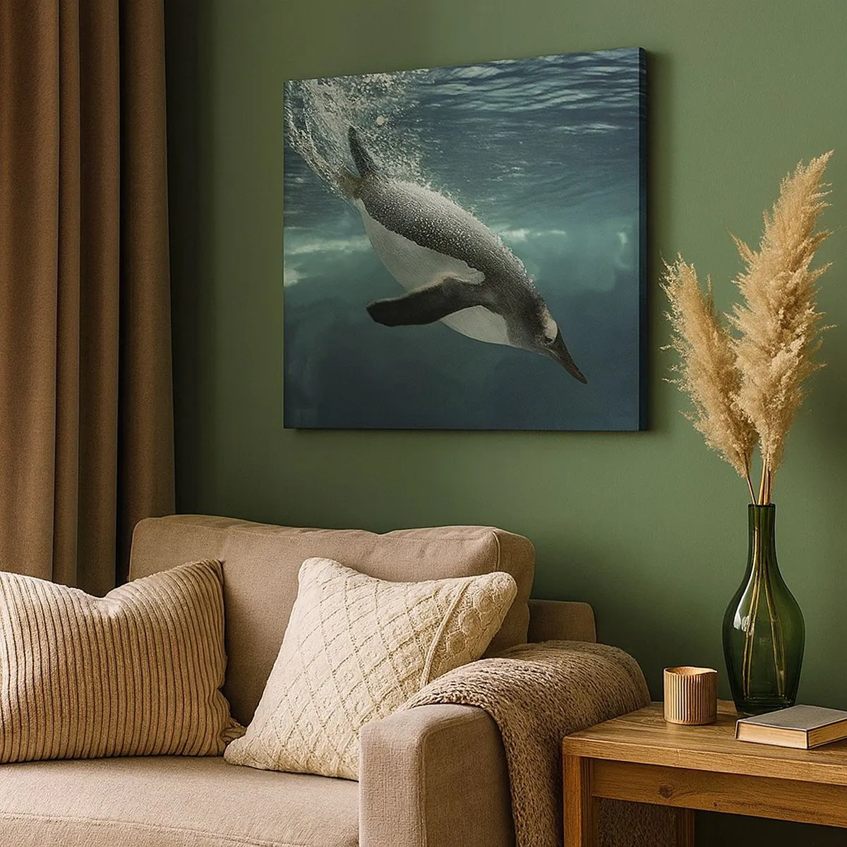 Cuadro sobre lienzo - Impresión de Imagen - Sin fin - 30x30 cm