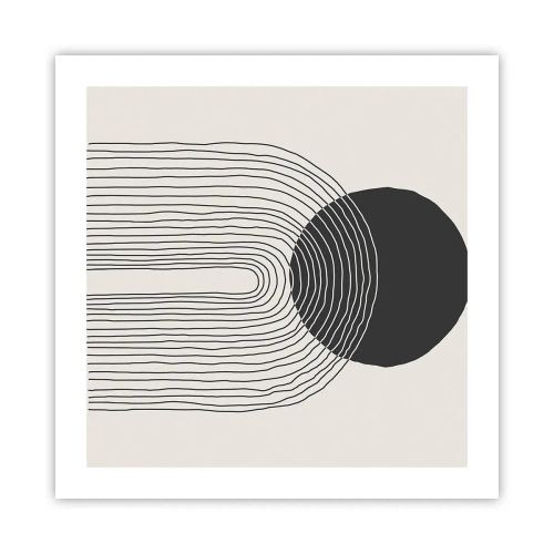 Póster - Temblor y certeza - 50x50 cm