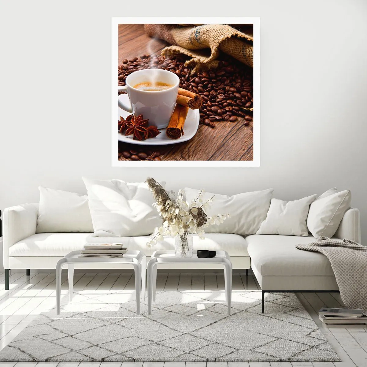 Póster - Sabor y aroma picante - 50x50 cm