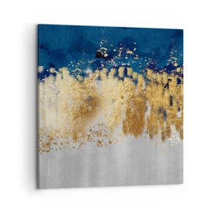Cuadro sobre lienzo - Impresión de Imagen - Composición moderna con chispas - 50x50 cm