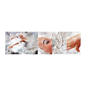Muestra De Fotomural Standard Eco - Suave y ligera - Bailarina, Bailar, Ballet - 100x30 cm