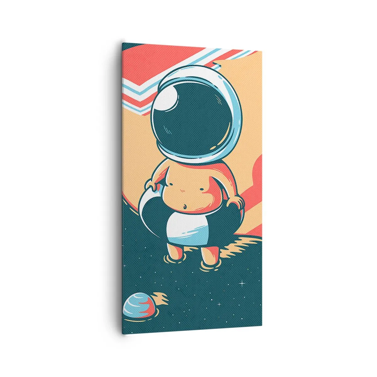 Cuadro sobre lienzo - Impresión de Imagen - Desde una perspectiva diferente - 65x120 cm