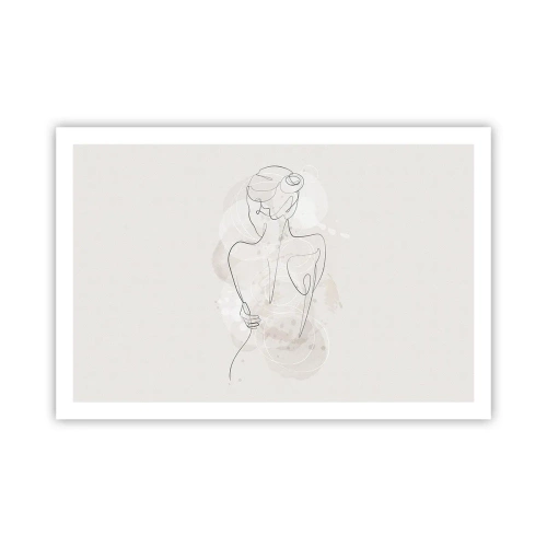 Póster - Como un cuerpo sensible - 91x61 cm