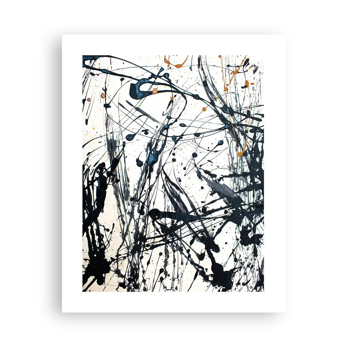 Póster - Abstracción expresionista - 40x50 cm