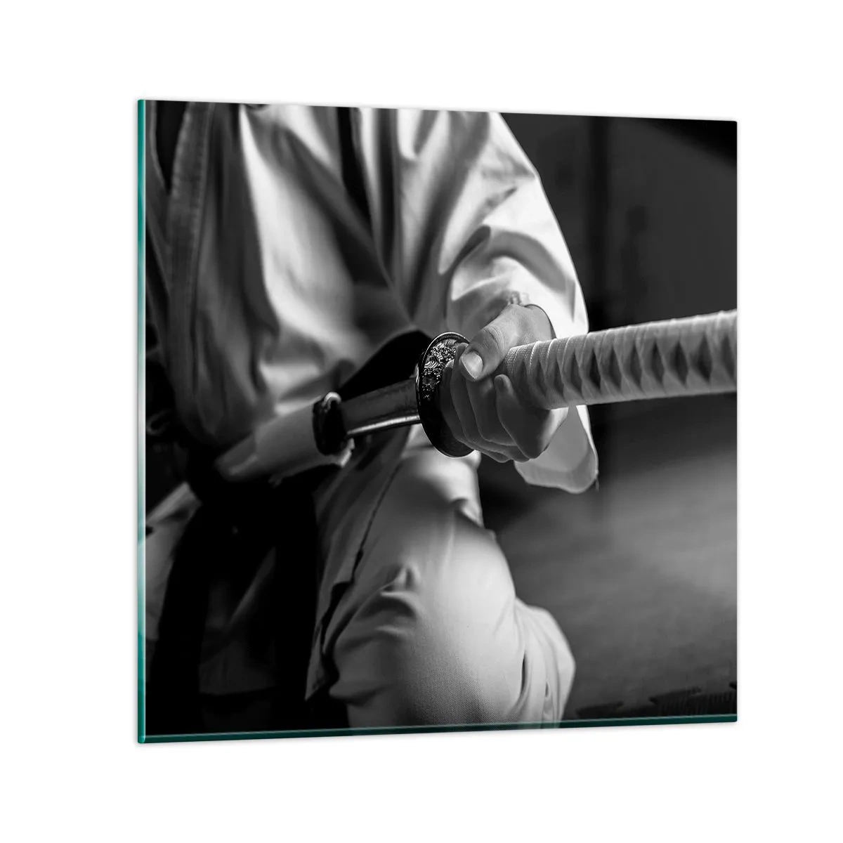 Cuadro sobre vidrio - Impresiones sobre Vidrio - Alma de guerrero - 70x70 cm