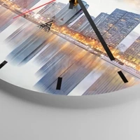 Esfera sin numeración, con rayas