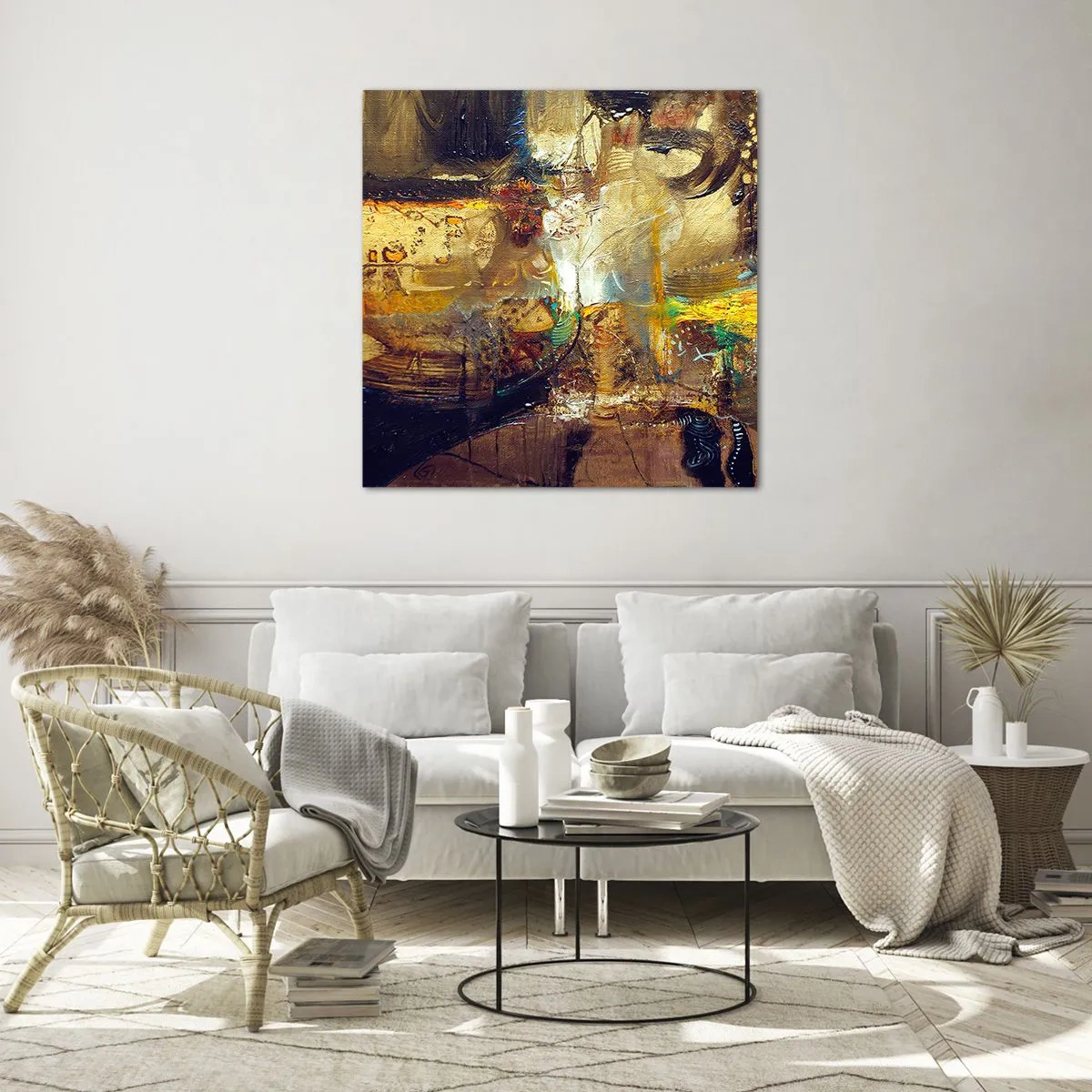 Cuadro sobre vidrio - Impresiones sobre Vidrio - Frío, templado, caliente - 70x70 cm