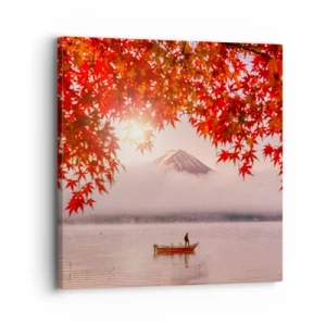 Cuadro sobre lienzo - Impresión de Imagen - Estilo japonés - 30x30 cm