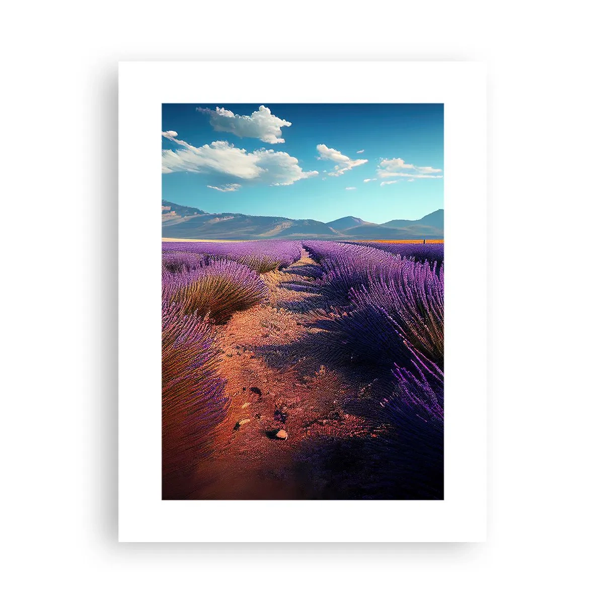 Póster - Campos fragantes - 30x40 cm