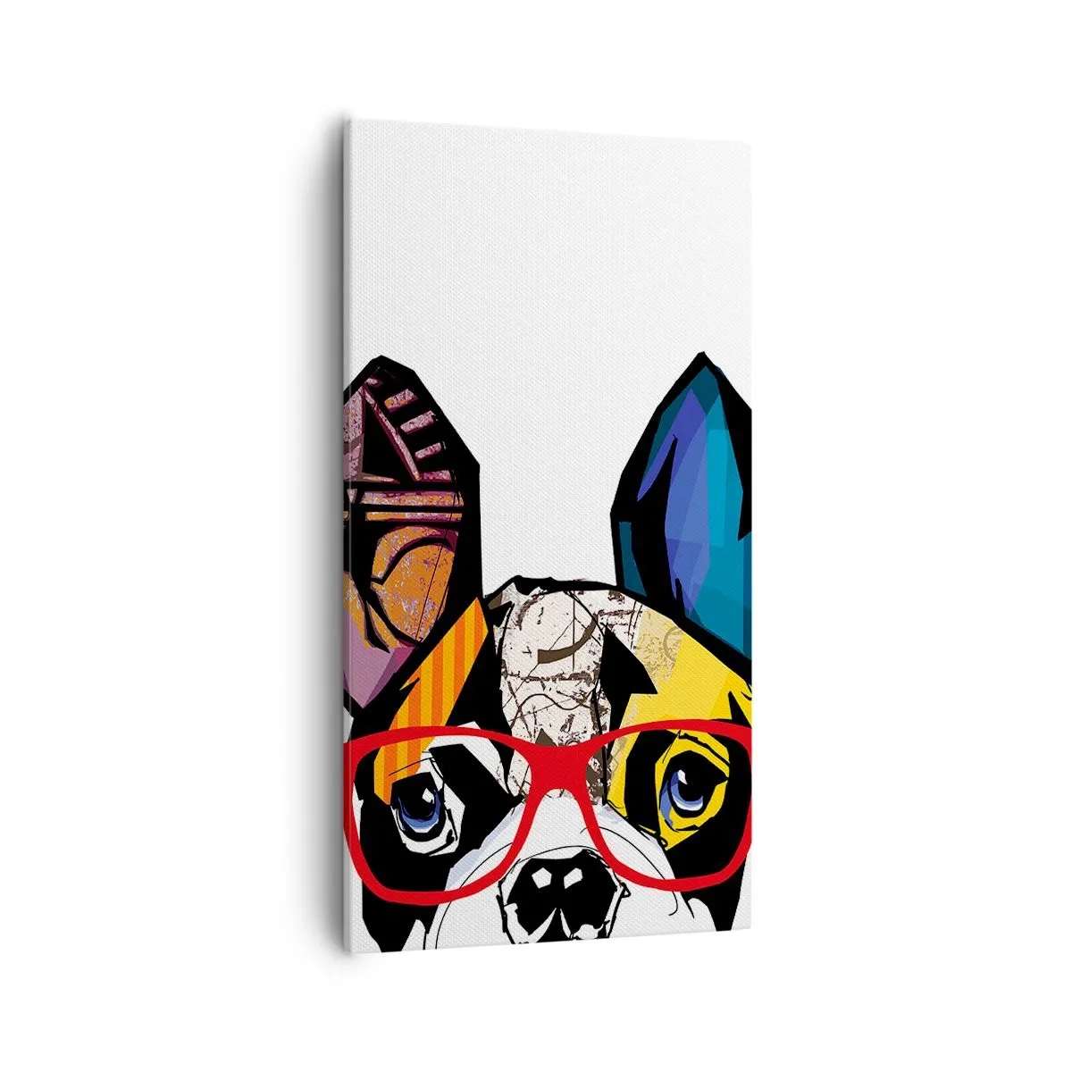 Cuadro sobre lienzo - Impresión de Imagen - El intelectual - 55x100 cm