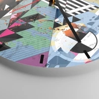 Esfera sin numeración, con rayas