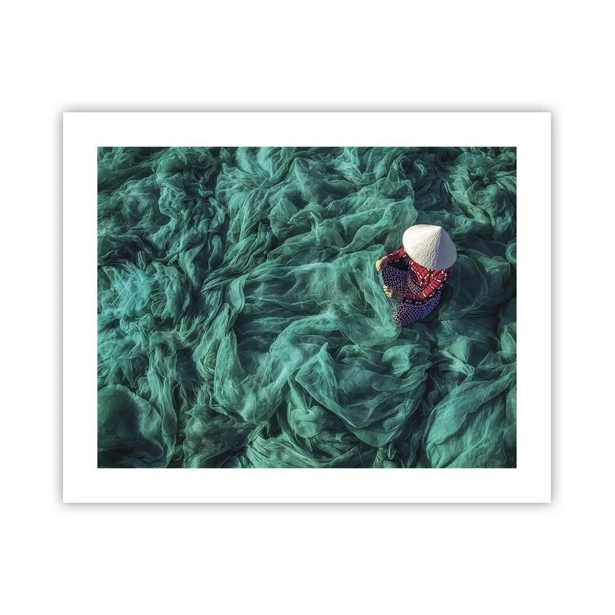 Póster - En un mar de redes - 50x40 cm