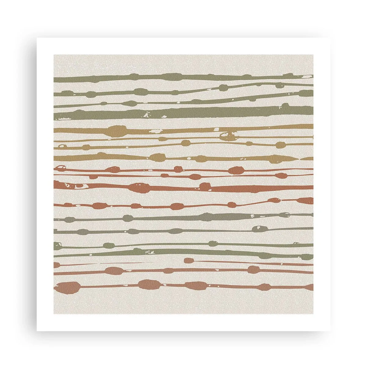 Póster - Composición de notas musicales - 60x60 cm