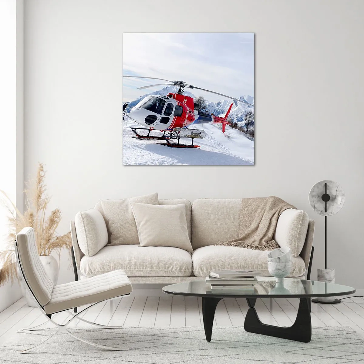 Cuadro sobre vidrio - Impresiones sobre Vidrio - Siempre listo - 70x70 cm