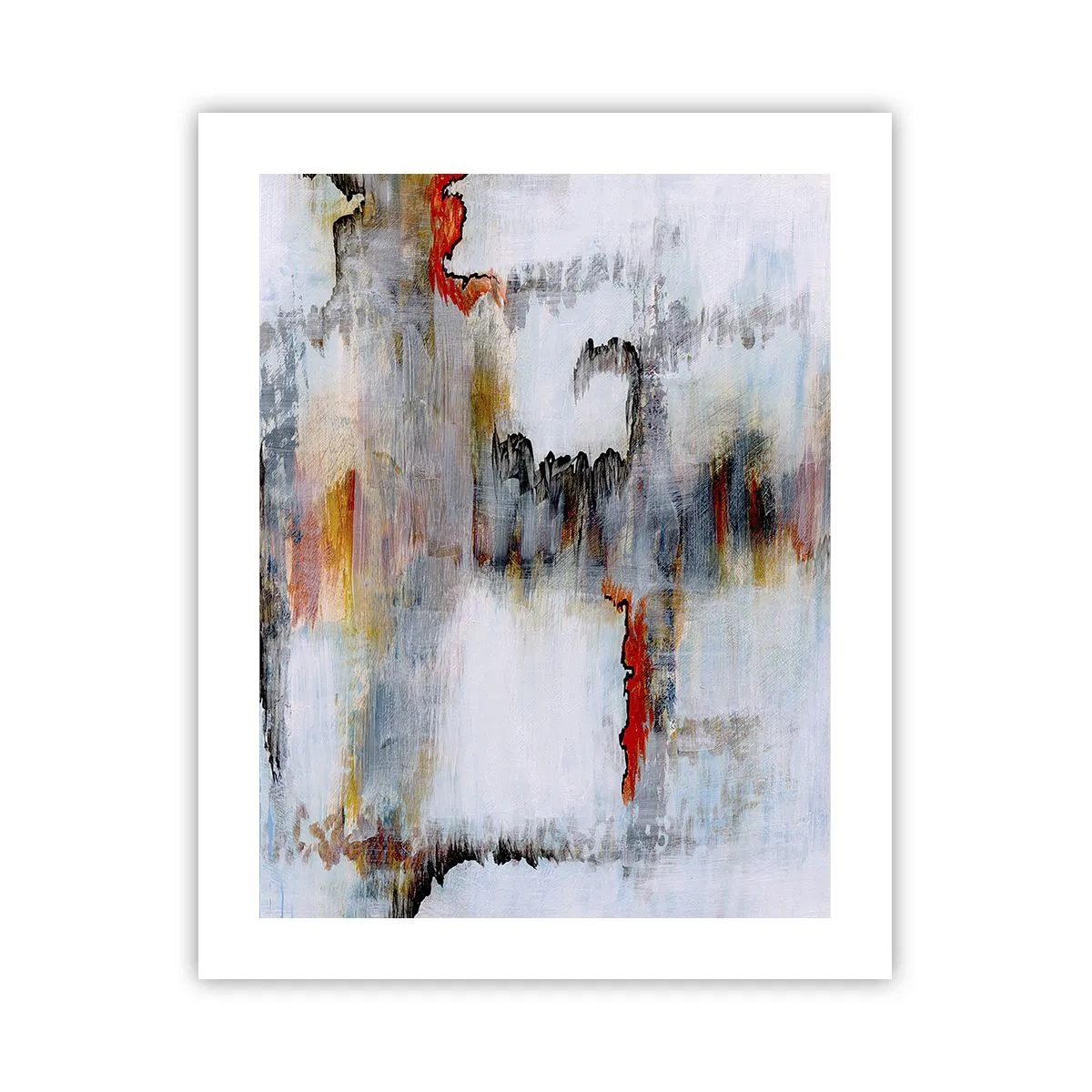 Póster - Abstracto sobre el agua - 40x50 cm
