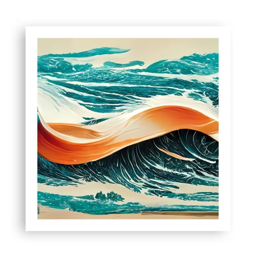 Póster - El sueño de un surfista - 60x60 cm