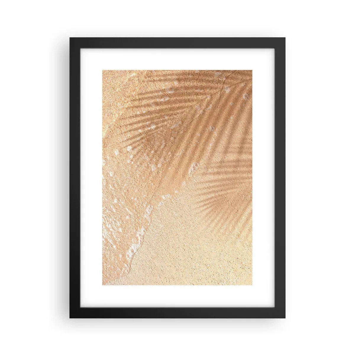 Póster en marco negro - La sombra de un verano caluroso - 30x40 cm