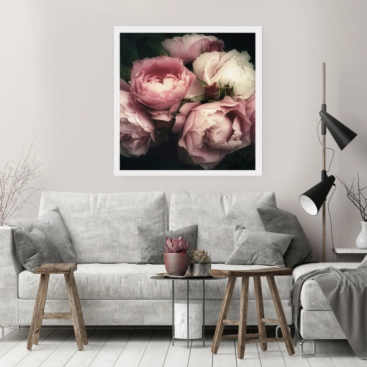 Póster - El encanto de la belle époque - 60x60 cm