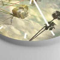 Esfera sin numeración, con rayas