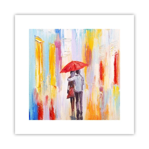 Póster - Que siga lloviendo - 30x30 cm