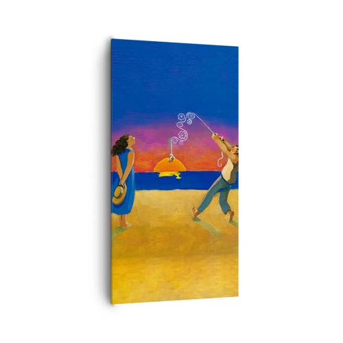 Cuadro sobre lienzo - Impresión de Imagen - Mucho más que una estrella del cielo - 65x120 cm