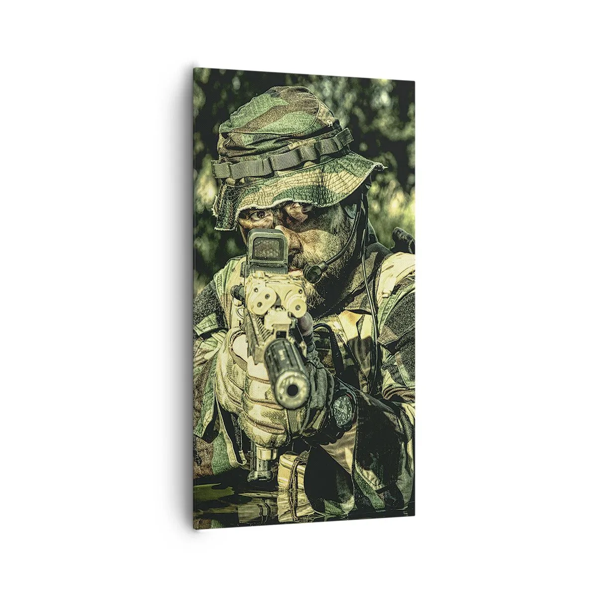 Cuadro sobre lienzo - Impresión de Imagen - El mejor de entre la élite - 65x120 cm