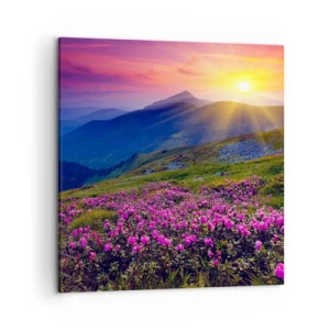 Cuadro sobre lienzo - Impresión de Imagen - ... Y el aroma a hierbas está por todas partes - 50x50 cm