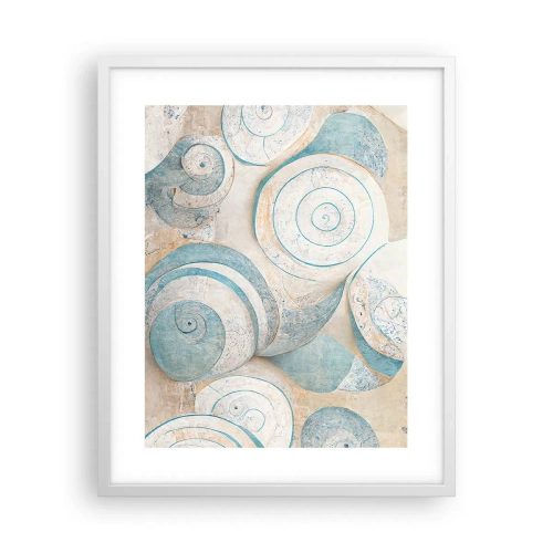 Póster en marco blanco - ¿Qué esconden en su interior? - 40x50 cm