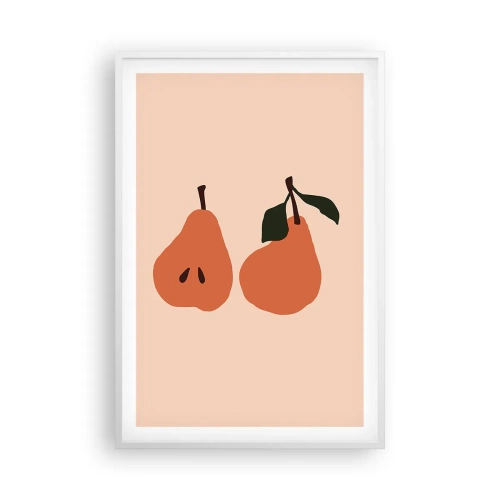 Póster en marco blanco - La dulzura misma - 61x91 cm