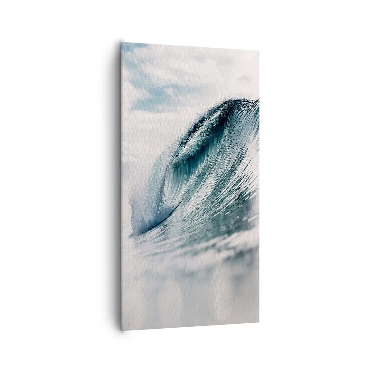 Cuadro sobre lienzo - Impresión de Imagen - La cima del océano - 65x120 cm