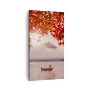 Cuadro sobre lienzo - Impresión de Imagen - Estilo japonés - 55x100 cm