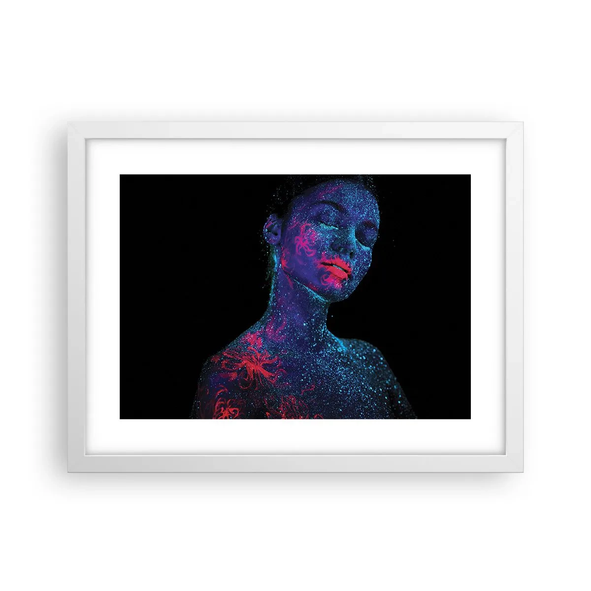 Póster en marco blanco - En polvo de estrellas - 40x30 cm