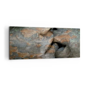 Cuadro sobre lienzo - Impresión de Imagen - Juntos para siempre - 100x40 cm